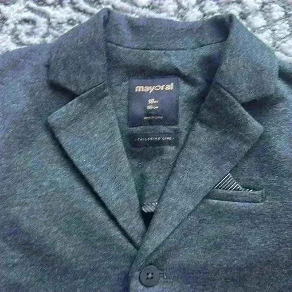 Mayoral 18m boys blazer size 86cm or 18m - Picture 2 of 5